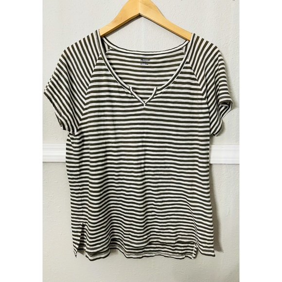 Madewell Stripped Top - Picture 2 of 3